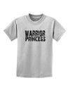 Warrior Princess Black and White Childrens T-Shirt-Childrens T-Shirt-TooLoud-AshGray-X-Small-Davson Sales