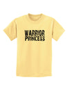 Warrior Princess Black and White Childrens T-Shirt-Childrens T-Shirt-TooLoud-Daffodil-Yellow-X-Small-Davson Sales