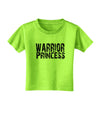 Warrior Princess Black and White Toddler T-Shirt-Toddler T-Shirt-TooLoud-Lime-Green-2T-Davson Sales