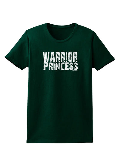 Warrior Princess Black and White Womens Dark T-Shirt-TooLoud-Forest-Green-Small-Davson Sales