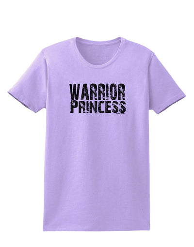 Warrior Princess Black and White Womens T-Shirt-Womens T-Shirt-TooLoud-Lavender-X-Small-Davson Sales