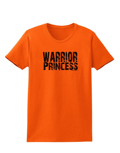 Warrior Princess Black and White Womens T-Shirt-Womens T-Shirt-TooLoud-Orange-X-Small-Davson Sales