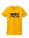 Warrior Princess Black and White Womens T-Shirt-Womens T-Shirt-TooLoud-Gold-X-Small-Davson Sales