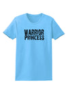 Warrior Princess Black and White Womens T-Shirt-Womens T-Shirt-TooLoud-Aquatic-Blue-X-Small-Davson Sales