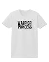 Warrior Princess Black and White Womens T-Shirt-Womens T-Shirt-TooLoud-White-X-Small-Davson Sales