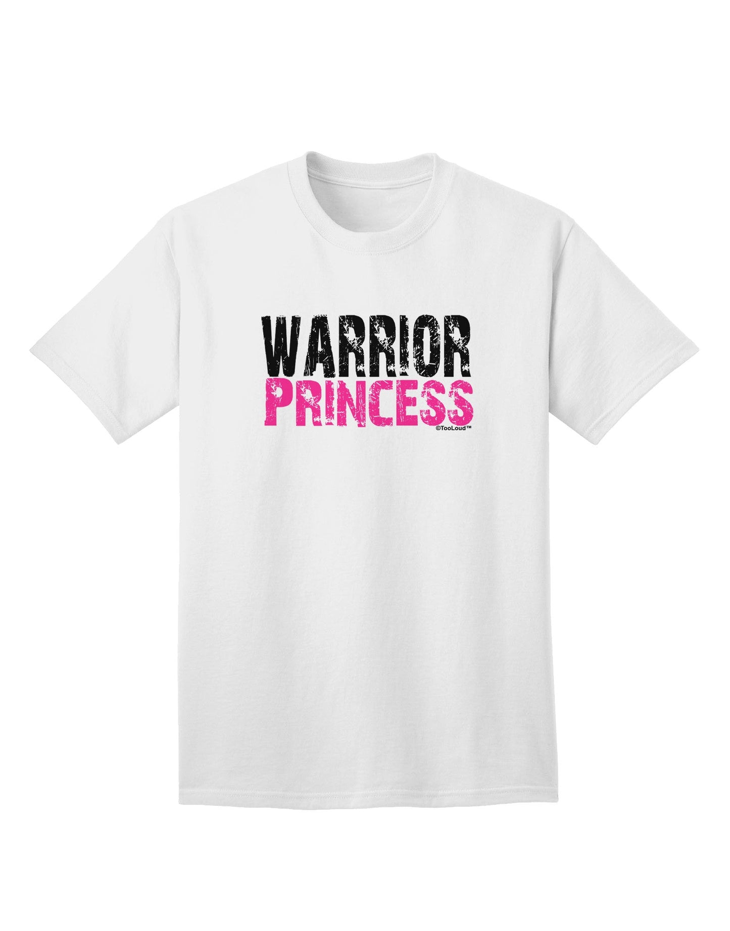 Warrior Princess Pink Adult T-Shirt-Mens T-Shirt-TooLoud-White-Small-Davson Sales