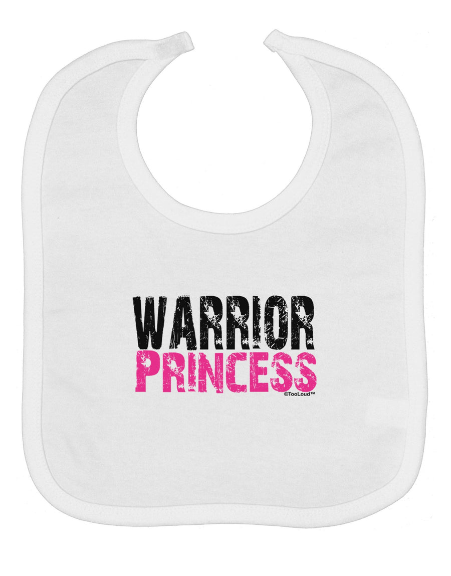 Warrior Princess Pink Baby Bib