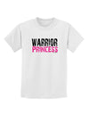 Warrior Princess Pink Childrens T-Shirt-Childrens T-Shirt-TooLoud-White-X-Small-Davson Sales