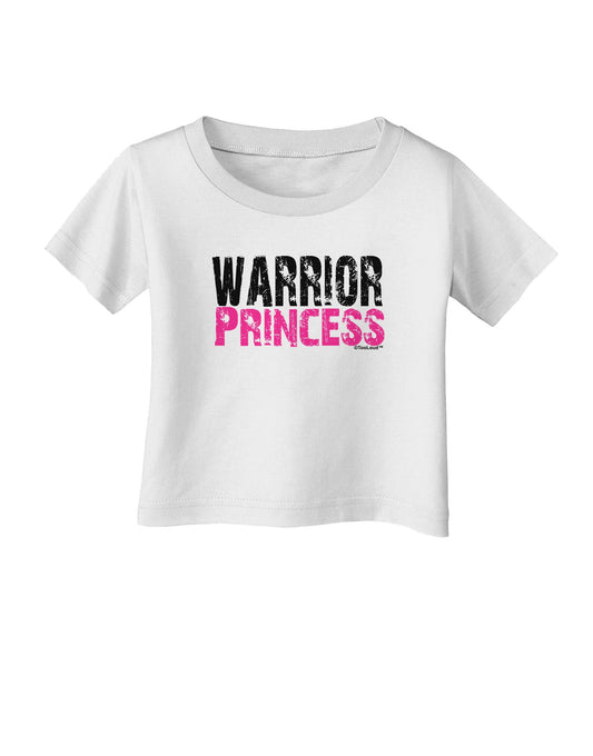 Warrior Princess Pink Infant T-Shirt-Infant T-Shirt-TooLoud-White-06-Months-Davson Sales