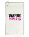 Warrior Princess Pink Micro Terry Gromet Golf Towel 11&#x22;x19-Golf Towel-TooLoud-White-Davson Sales