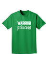 Warrior Princess Script Adult Dark T-Shirt-Mens T-Shirt-TooLoud-Kelly-Green-Small-Davson Sales