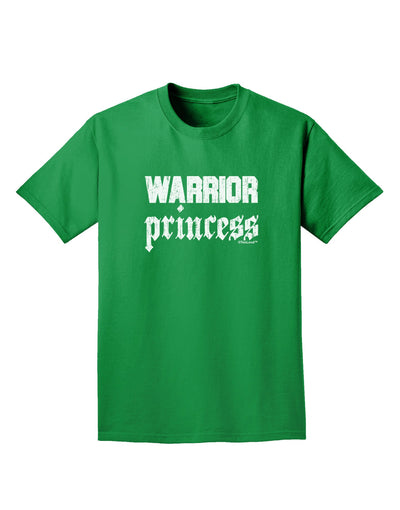 Warrior Princess Script Adult Dark T-Shirt-Mens T-Shirt-TooLoud-Kelly-Green-Small-Davson Sales