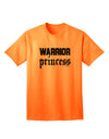 Warrior Princess Script Adult T-Shirt-Mens T-Shirt-TooLoud-Neon-Orange-Small-Davson Sales