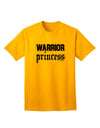 Warrior Princess Script Adult T-Shirt-Mens T-Shirt-TooLoud-Gold-Small-Davson Sales