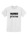 Warrior Princess Script Childrens T-Shirt-Childrens T-Shirt-TooLoud-White-X-Small-Davson Sales