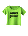 Warrior Princess Script Infant T-Shirt-Infant T-Shirt-TooLoud-Lime-Green-06-Months-Davson Sales