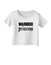 Warrior Princess Script Infant T-Shirt-Infant T-Shirt-TooLoud-White-06-Months-Davson Sales
