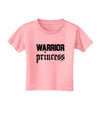 Warrior Princess Script Toddler T-Shirt-Toddler T-Shirt-TooLoud-Candy-Pink-2T-Davson Sales