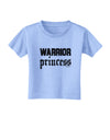 Warrior Princess Script Toddler T-Shirt-Toddler T-Shirt-TooLoud-Aquatic-Blue-2T-Davson Sales