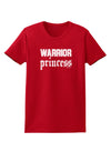 Warrior Princess Script Womens Dark T-Shirt-TooLoud-Red-X-Small-Davson Sales