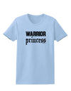 Warrior Princess Script Womens T-Shirt-Womens T-Shirt-TooLoud-Light-Blue-X-Small-Davson Sales