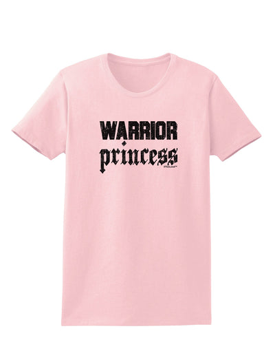 Warrior Princess Script Womens T-Shirt-Womens T-Shirt-TooLoud-PalePink-X-Small-Davson Sales