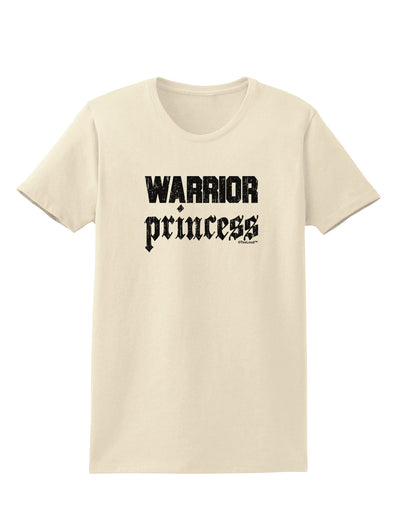 Warrior Princess Script Womens T-Shirt-Womens T-Shirt-TooLoud-Natural-X-Small-Davson Sales