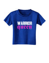 Warrior Queen Pink Script Toddler T-Shirt Dark-Toddler T-Shirt-TooLoud-Royal-Blue-2T-Davson Sales