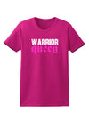 Warrior Queen Pink Script Womens Dark T-Shirt-TooLoud-Hot-Pink-Small-Davson Sales