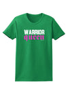 Warrior Queen Pink Script Womens Dark T-Shirt-TooLoud-Kelly-Green-X-Small-Davson Sales