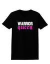 Warrior Queen Pink Script Womens Dark T-Shirt-TooLoud-Black-X-Small-Davson Sales