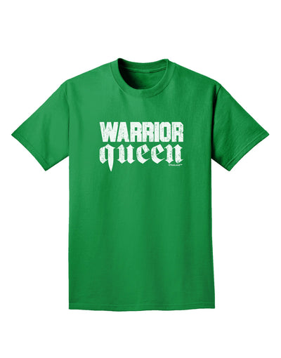 Warrior Queen Script Adult Dark T-Shirt-Mens T-Shirt-TooLoud-Kelly-Green-Small-Davson Sales