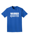 Warrior Queen Script Adult Dark T-Shirt-Mens T-Shirt-TooLoud-Royal-Blue-Small-Davson Sales
