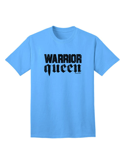 Warrior Queen Script Adult T-Shirt-Mens T-Shirt-TooLoud-Aquatic-Blue-Small-Davson Sales