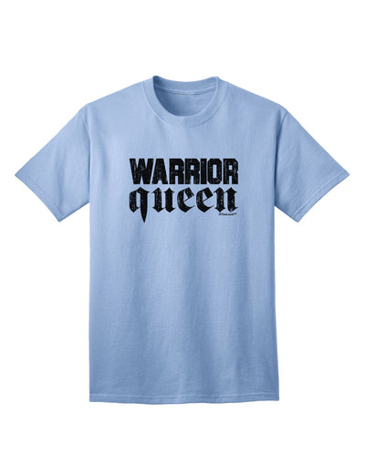 Warrior Queen Script Adult T-Shirt-Mens T-Shirt-TooLoud-Light-Blue-Small-Davson Sales