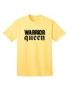 Warrior Queen Script Adult T-Shirt-Mens T-Shirt-TooLoud-Yellow-Small-Davson Sales