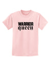 Warrior Queen Script Childrens T-Shirt-Childrens T-Shirt-TooLoud-PalePink-X-Small-Davson Sales