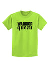 Warrior Queen Script Childrens T-Shirt-Childrens T-Shirt-TooLoud-Lime-Green-X-Small-Davson Sales