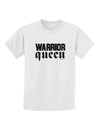 Warrior Queen Script Childrens T-Shirt-Childrens T-Shirt-TooLoud-White-X-Small-Davson Sales