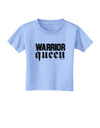 Warrior Queen Script Toddler T-Shirt-Toddler T-Shirt-TooLoud-Aquatic-Blue-2T-Davson Sales