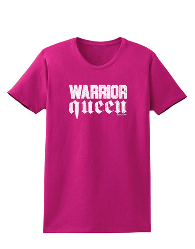 Warrior Queen Script Womens Dark T-Shirt-TooLoud-Hot-Pink-Small-Davson Sales