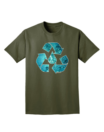 Water Conservation Adult Dark T-Shirt by TooLoud-Mens T-Shirt-TooLoud-Military-Green-Small-Davson Sales