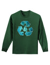 Water Conservation Adult Long Sleeve Dark T-Shirt by TooLoud-TooLoud-Dark-Green-Small-Davson Sales