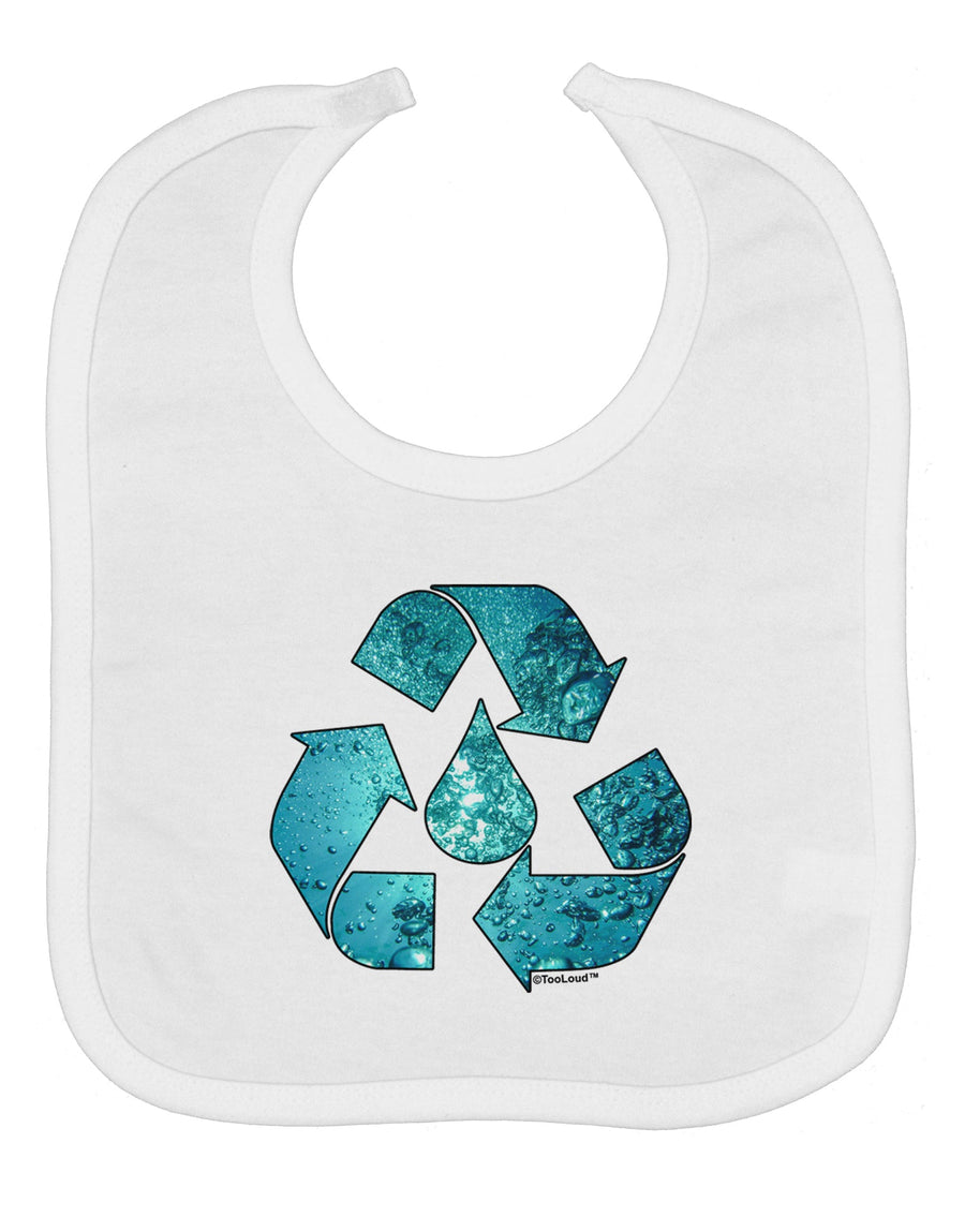 Water Conservation Baby Bib by TooLoud