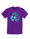 Water Conservation Childrens Dark T-Shirt by TooLoud-Childrens T-Shirt-TooLoud-Purple-X-Small-Davson Sales