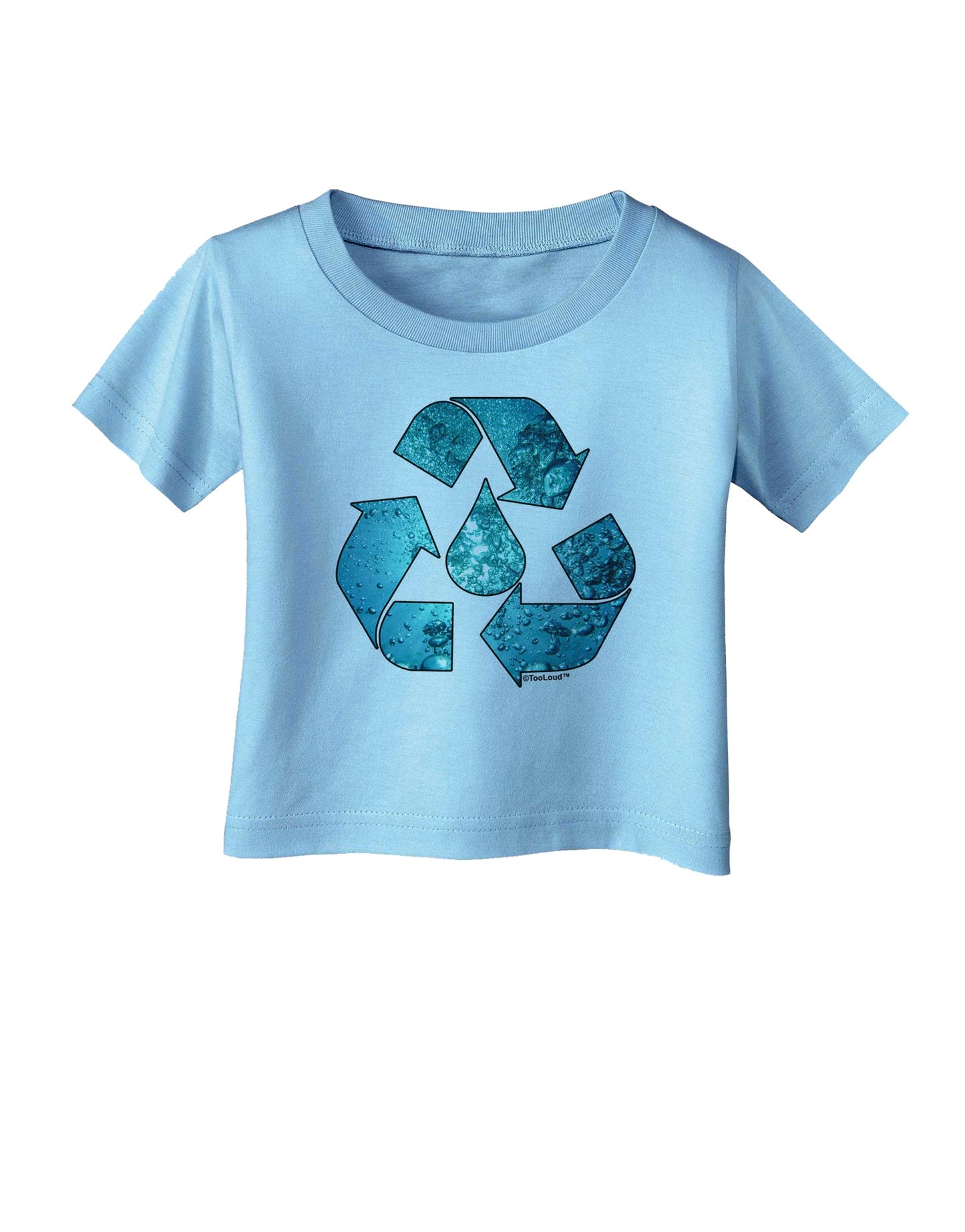 Water Conservation Infant T-Shirt by TooLoud-Infant T-Shirt-TooLoud-Aquatic-Blue-06-Months-Davson Sales