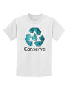 Water Conservation Text Childrens T-Shirt by TooLoud-Childrens T-Shirt-TooLoud-White-X-Small-Davson Sales