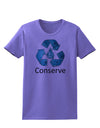 Water Conservation Text Womens T-Shirt by TooLoud-Womens T-Shirt-TooLoud-Violet-X-Small-Davson Sales