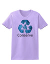 Water Conservation Text Womens T-Shirt by TooLoud-Womens T-Shirt-TooLoud-Lavender-X-Small-Davson Sales