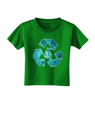 Water Conservation Toddler T-Shirt Dark by TooLoud-Toddler T-Shirt-TooLoud-Clover-Green-2T-Davson Sales